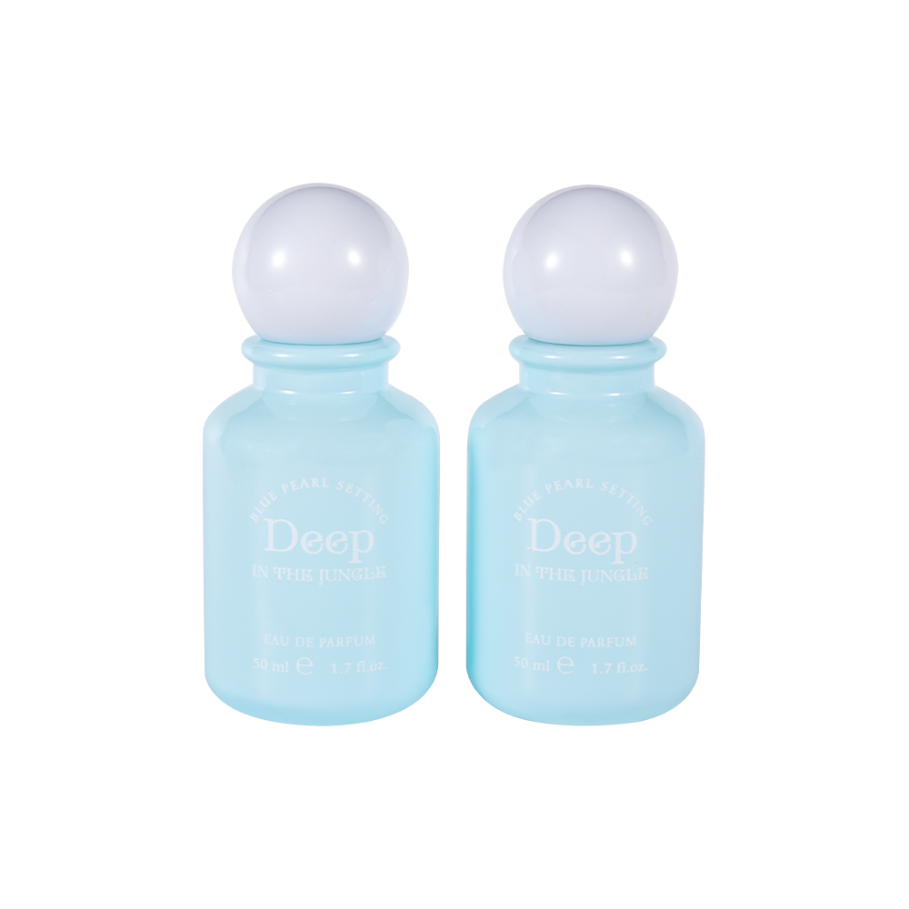 GC4818-WJ2537 50 ml Macaron farve parfumeflaske med sfærisk parfumehætte