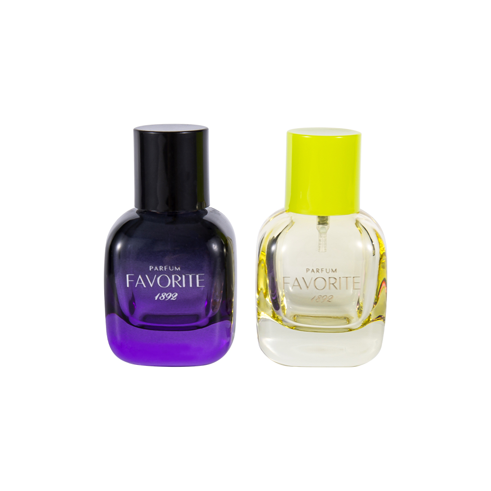 GC4868-WJ2445 30 ml dekorativ glasparfumeflaske med PP-hætte, serie med flere kapaciteter