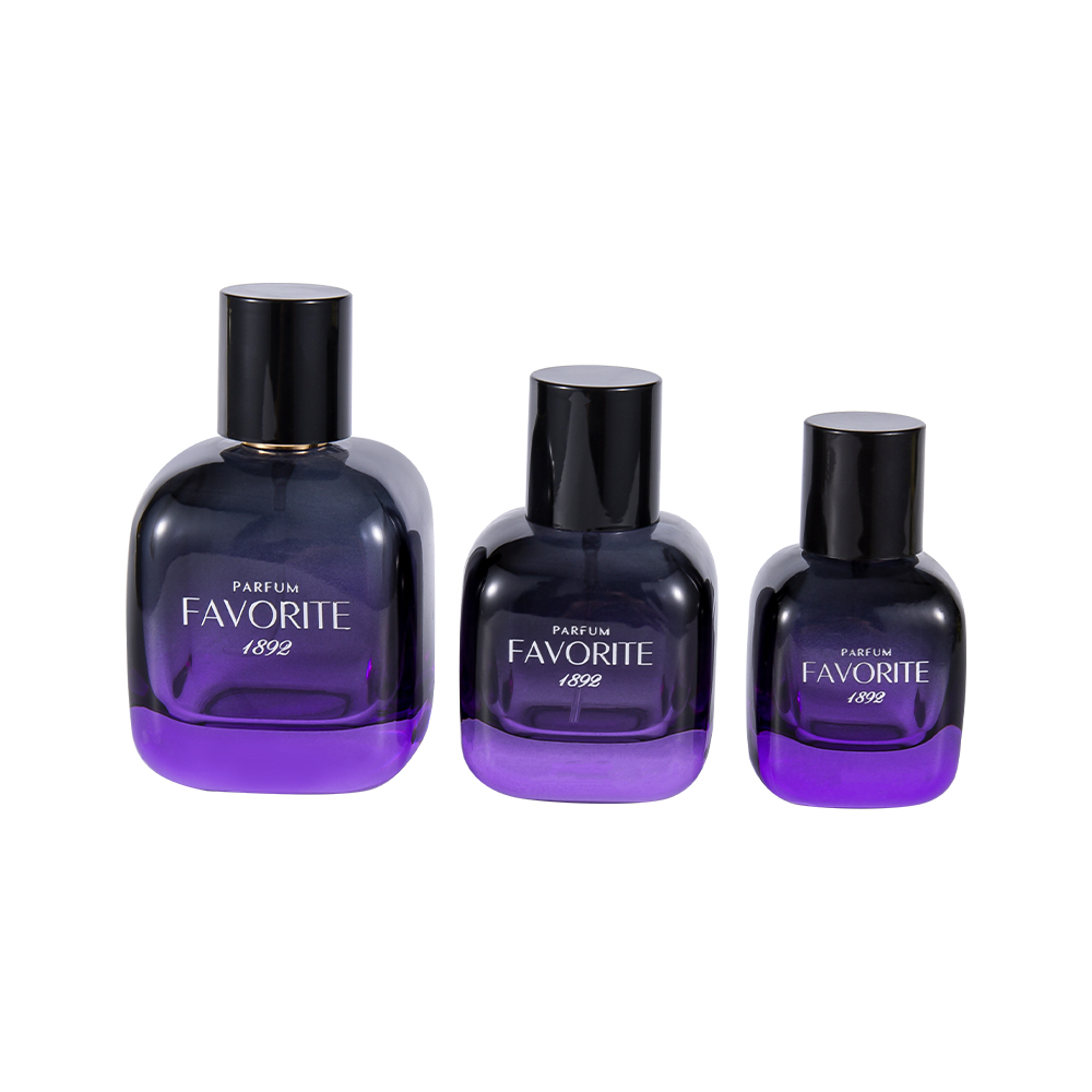 GC4868-WJ2445 30 ml dekorativ glasparfumeflaske med PP-hætte, serie med flere kapaciteter